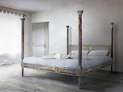 Ambientazione Camera da letto stile Impero