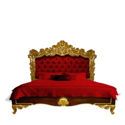 Letto stile Barocco